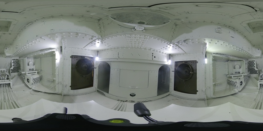 360 View of Inside Mark VIII Tank