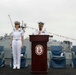 USS Montgomery (LCS 8) Conducts Change of Command