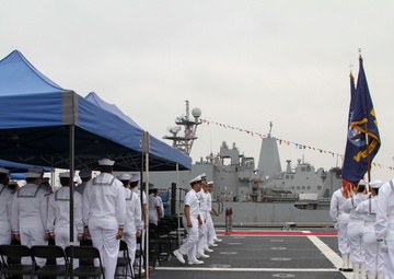 USS Montgomery (LCS 8) Conducts Change of Command