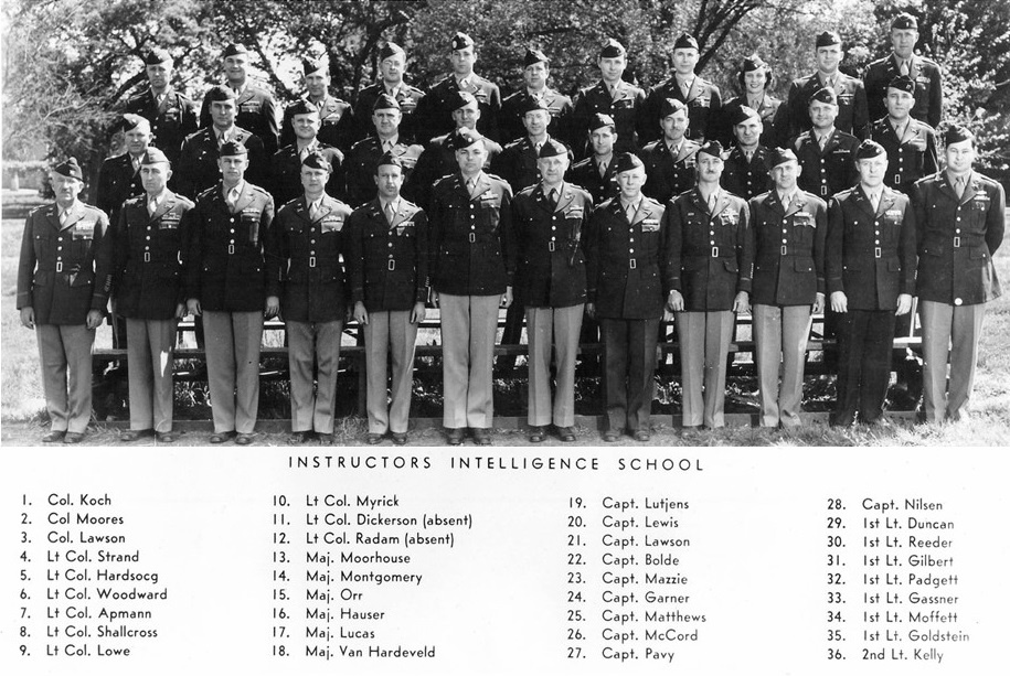 Intelligence School Opens at Fort Riley (1 JUL 1946)