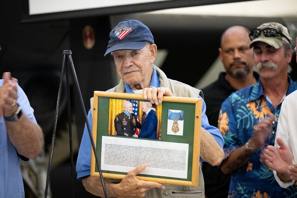 MOH recipient Paris Davis inducted to AMC Museum Hall of Heroes