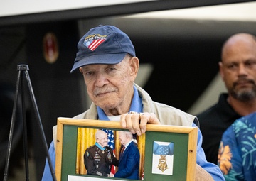 MOH recipient Paris Davis inducted to AMC Museum Hall of Heroes