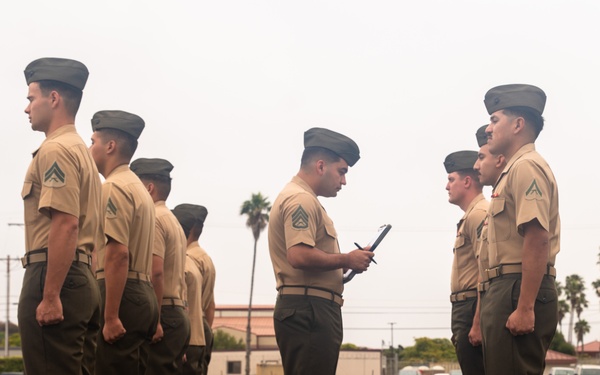 15th MEU Conducts Uniform Inspections