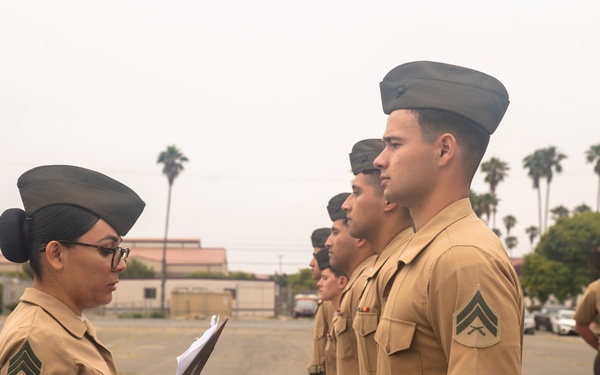 15th MEU Conducts Uniform Inspections