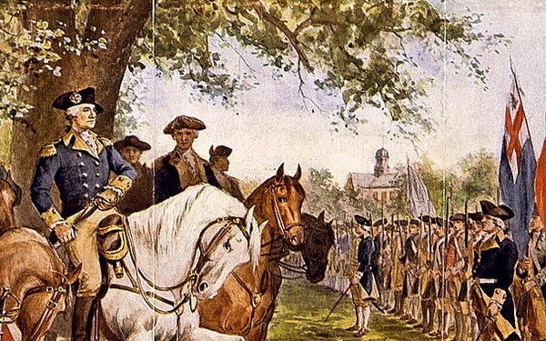 Washington Takes Command (3 JUL 1775)