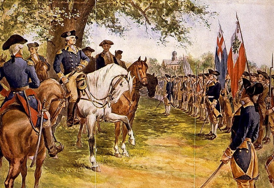Washington Takes Command (3 JUL 1775)