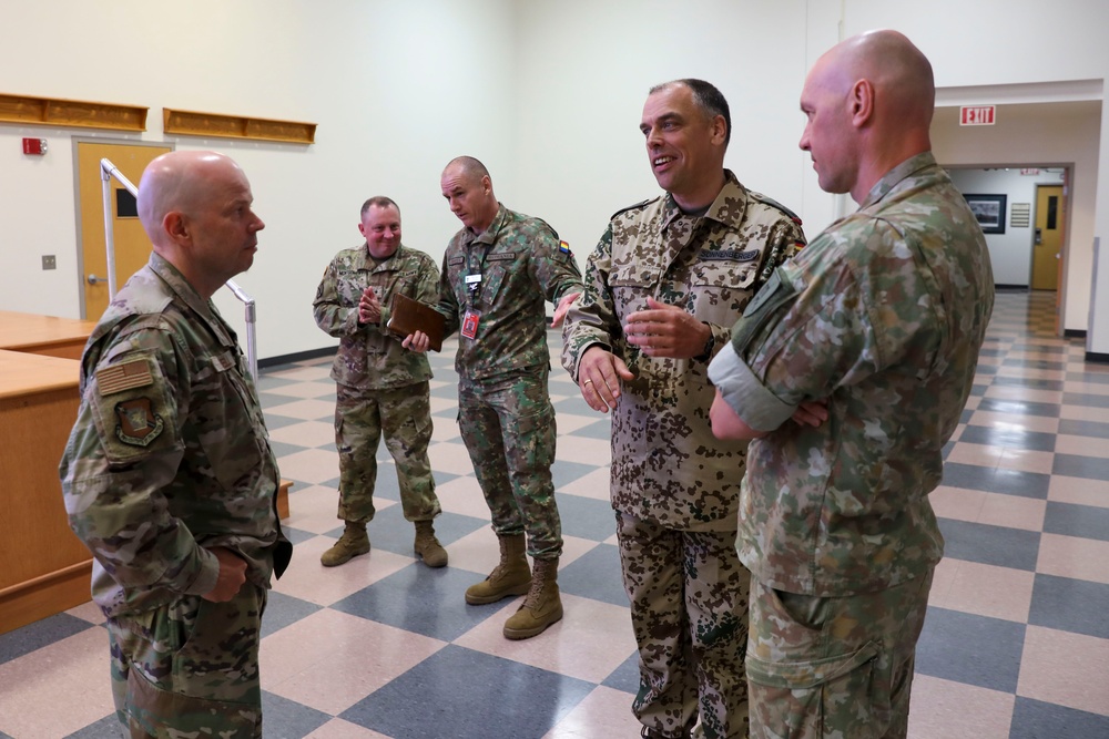 U.S. Army War College international fellows visit Fort Indiantown Gap