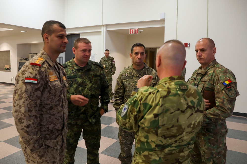 U.S. Army War College international fellows visit Fort Indiantown Gap