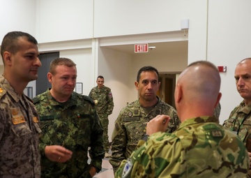 U.S. Army War College international fellows visit Fort Indiantown Gap