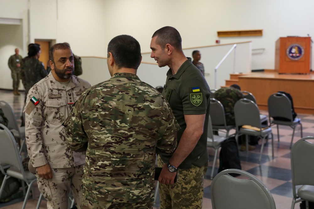 U.S. Army War College international fellows visit Fort Indiantown Gap