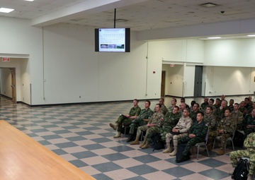 U.S. Army War College international fellows visit Fort Indiantown Gap