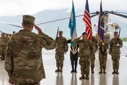Col. Robert C. Snyder III takes command of Joint Task Force-Bravo during Change of Command ceremony