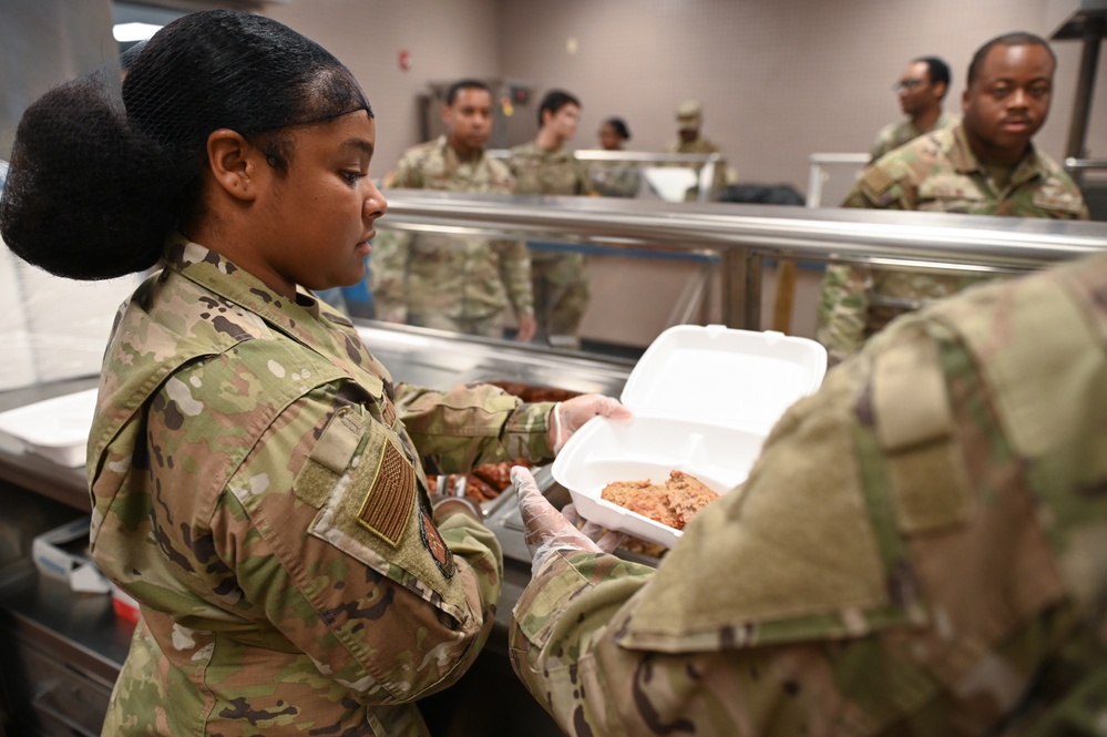 169th Force Support Squadron dining facility operations