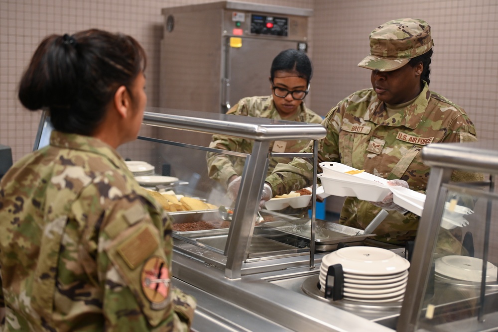169th Force Support Squadron dining facility operations