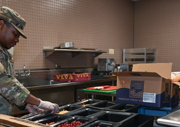 169th Force Support Squadron dining facility operations