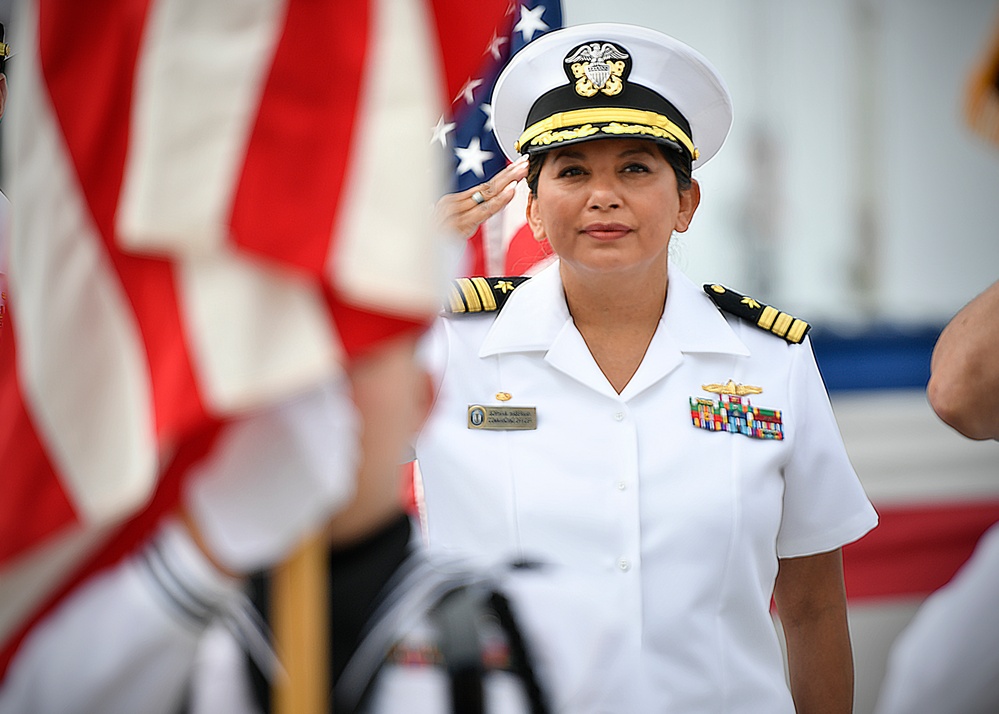 USV-1 welcomes new commanding officer onboard Port Hueneme