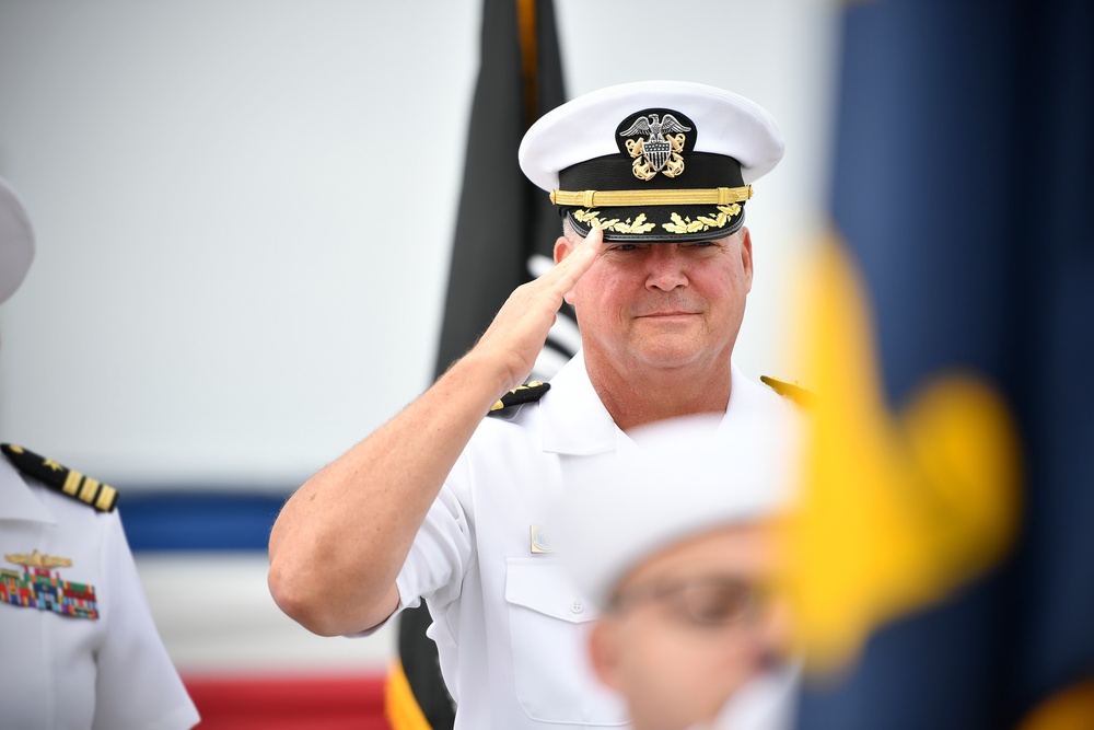 USV-1 welcomes new commanding officer onboard Port Hueneme