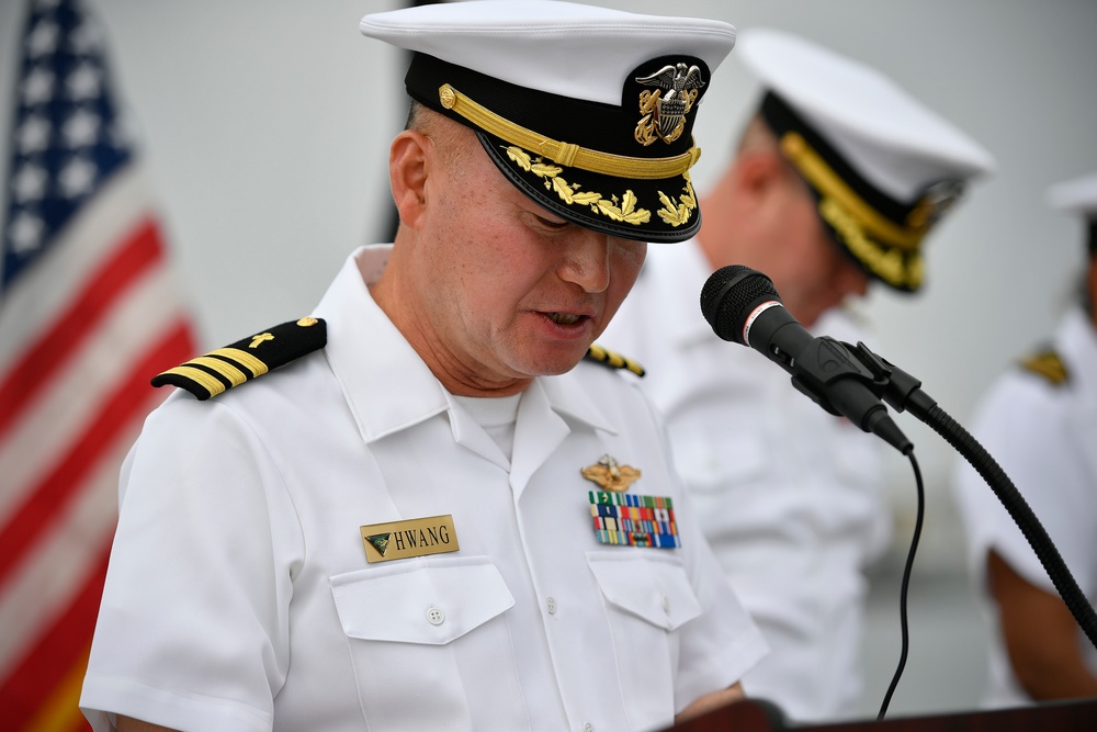 USV-1 welcomes new commanding officer onboard Port Hueneme