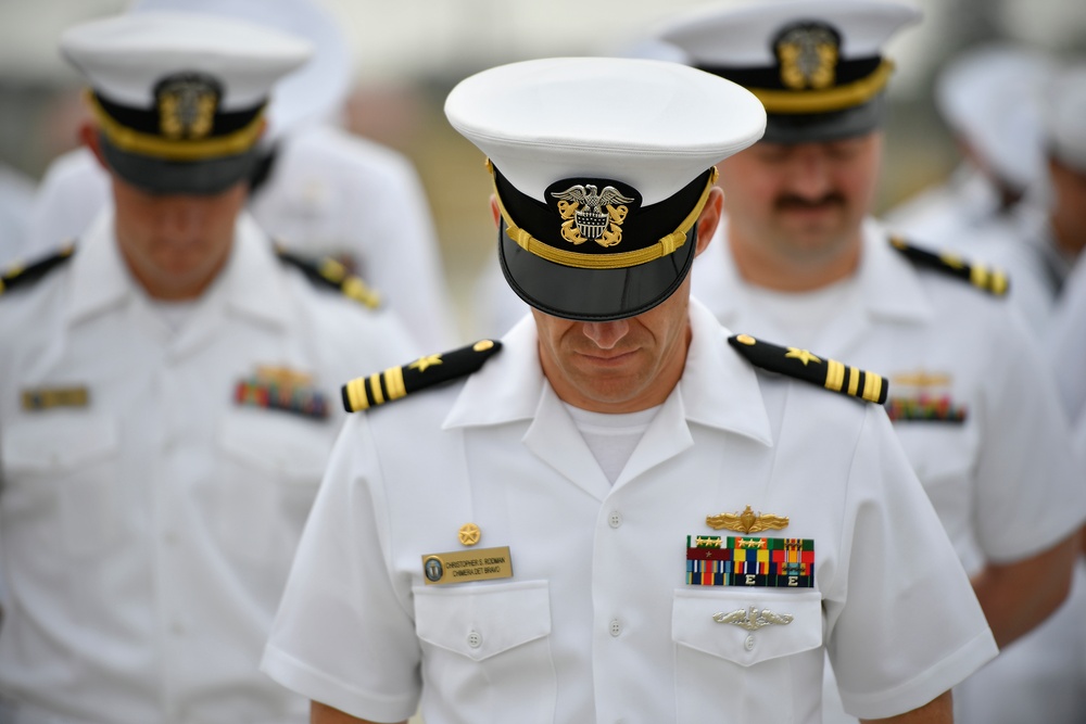 USV-1 welcomes new commanding officer onboard Port Hueneme