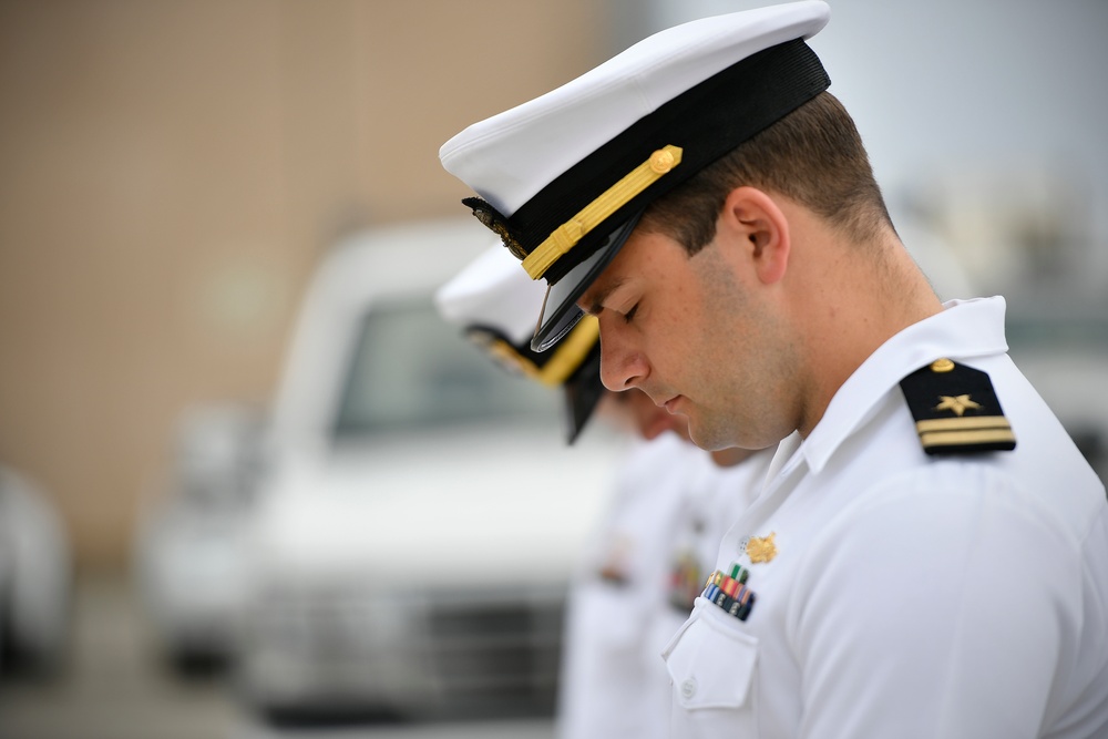 USV-1 welcomes new commanding officer onboard Port Hueneme