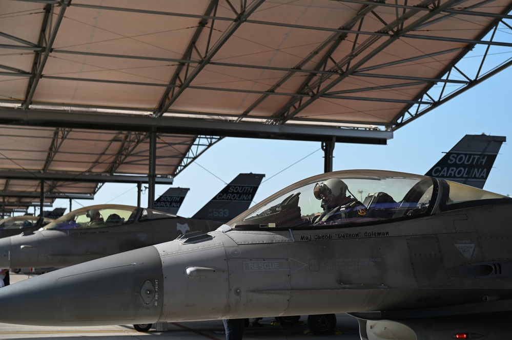 169th Fighter Wing flightline operations