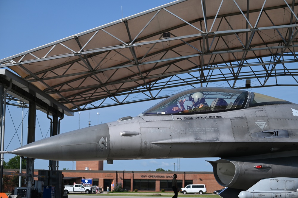 169th Fighter Wing flightline operations