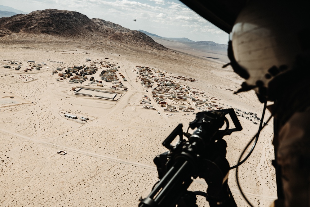HMLA 773 conducts flight and FARP operations