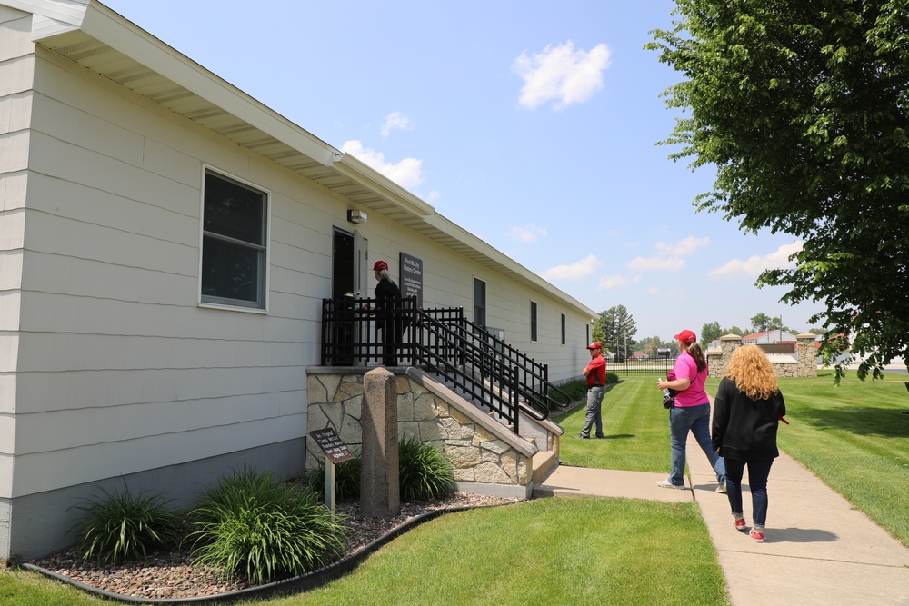 Visit to Fort McCoy’s Commemorative Area a major stop for Wisconsin ESGR’s 2025 Boss Lift