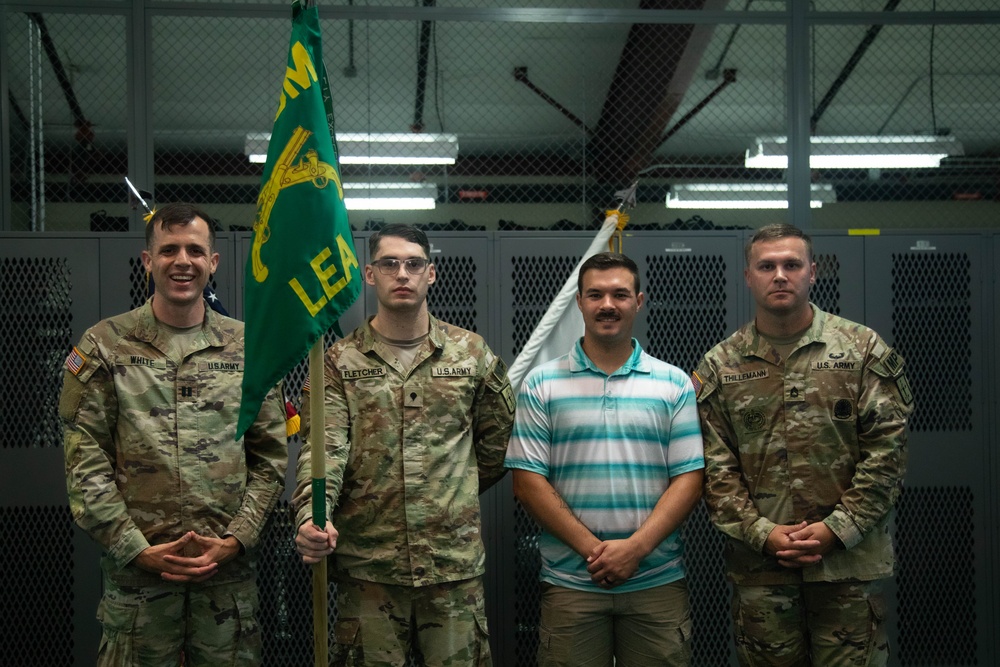 CASCOM Law Enforcement Activity Honored with Army Safety Excellence Streamer