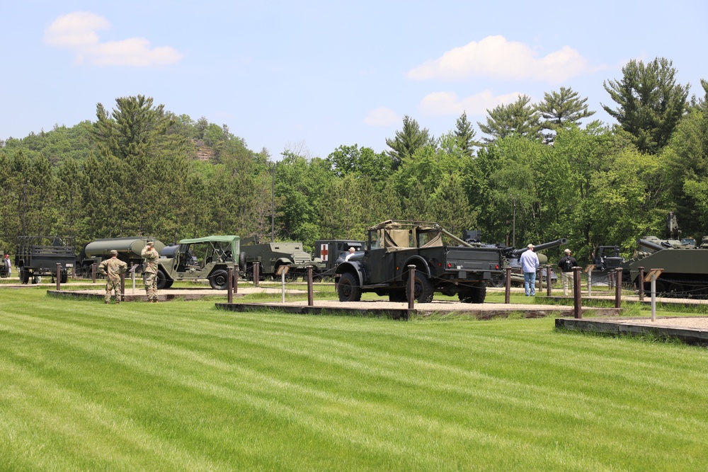 Visit to Fort McCoy’s Commemorative Area a major stop for Wisconsin ESGR’s 2025 Boss Lift