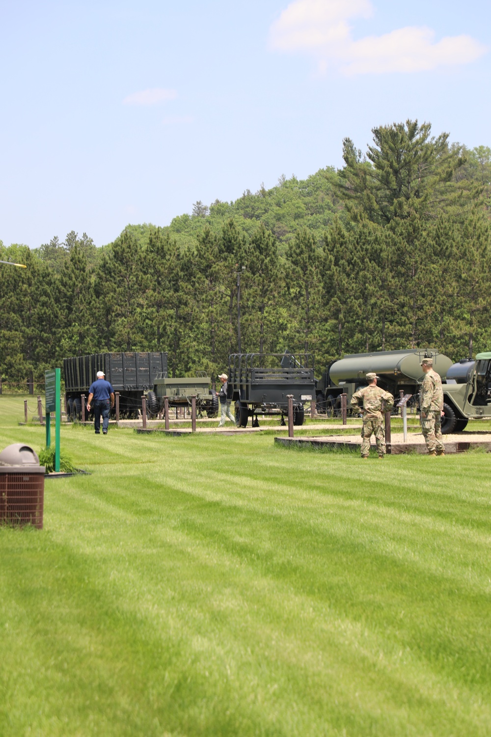 Visit to Fort McCoy’s Commemorative Area a major stop for Wisconsin ESGR’s 2025 Boss Lift