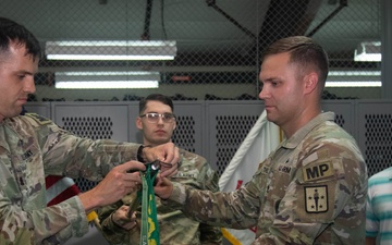 CASCOM Law Enforcement Activity Honored with Army Safety Excellence Streamer