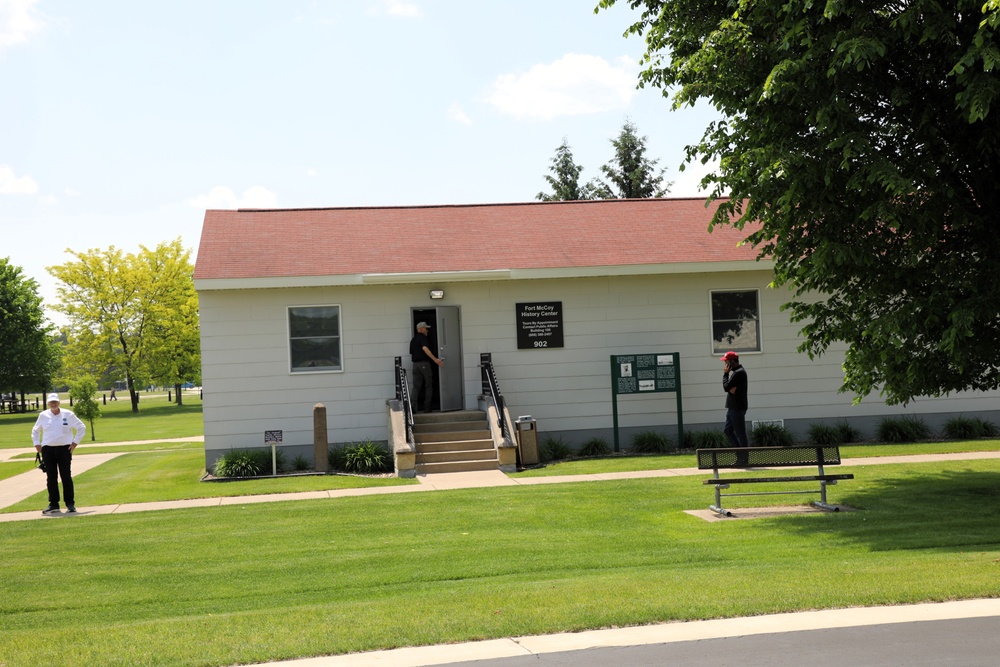 Visit to Fort McCoy’s Commemorative Area a major stop for Wisconsin ESGR’s 2025 Boss Lift