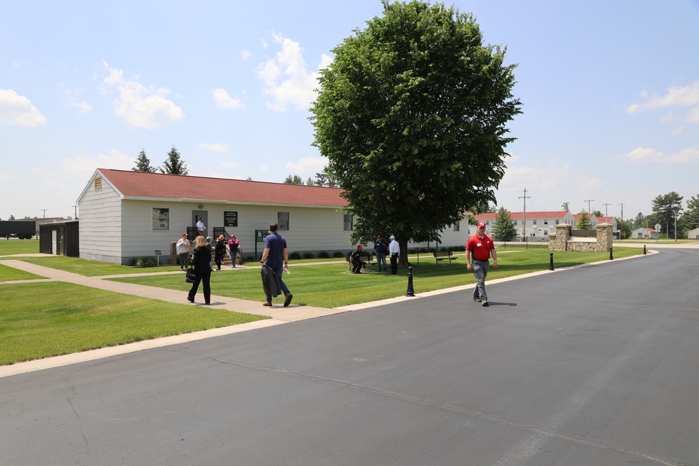 Visit to Fort McCoy’s Commemorative Area a major stop for Wisconsin ESGR’s 2025 Boss Lift