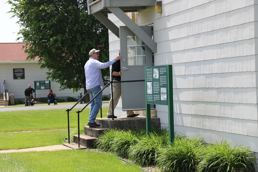 Visit to Fort McCoy’s Commemorative Area a major stop for Wisconsin ESGR’s 2025 Boss Lift