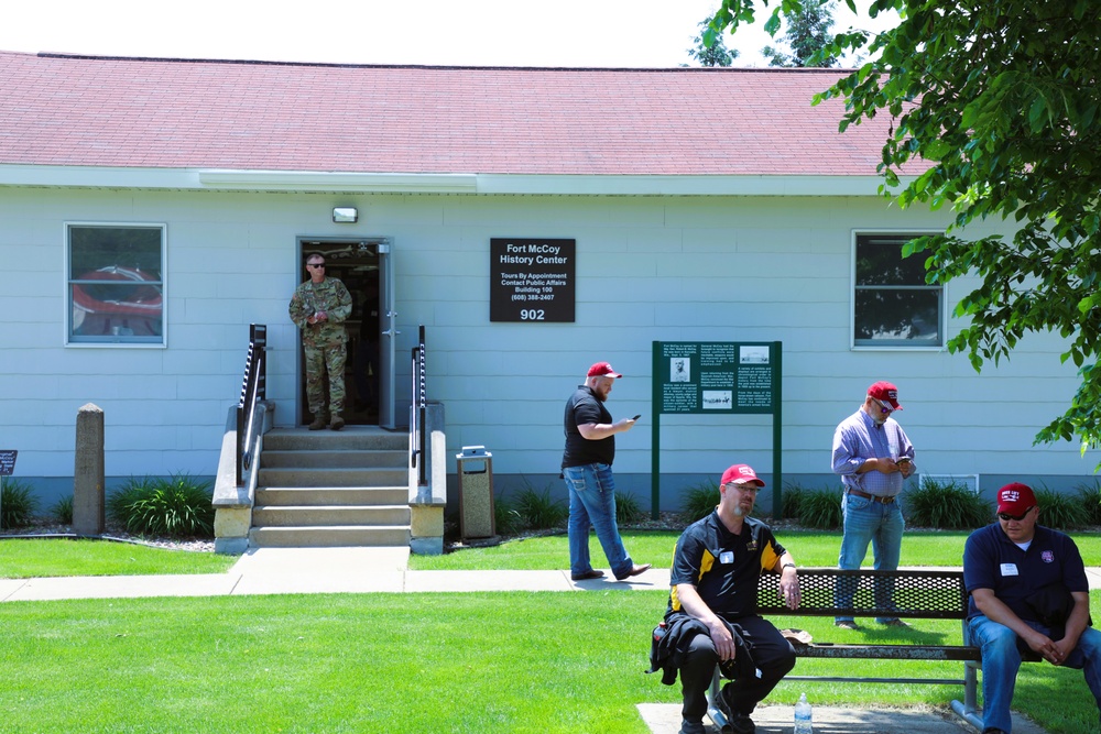 Visit to Fort McCoy’s Commemorative Area a major stop for Wisconsin ESGR’s 2025 Boss Lift
