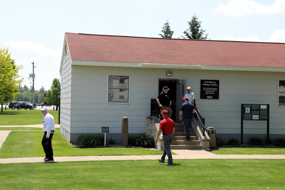 Visit to Fort McCoy’s Commemorative Area a major stop for Wisconsin ESGR’s 2025 Boss Lift
