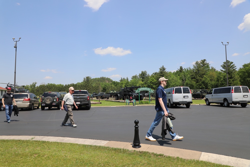 Visit to Fort McCoy’s Commemorative Area a major stop for Wisconsin ESGR’s 2025 Boss Lift