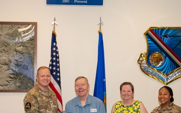 Kirtland Honors Retiree Volunteer of the Year