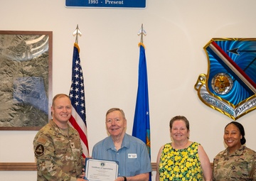 Kirtland Honors Retiree Volunteer of the Year