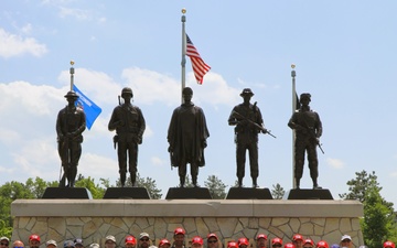 Visit to Fort McCoy’s Commemorative Area a major stop for Wisconsin ESGR’s 2025 Boss Lift