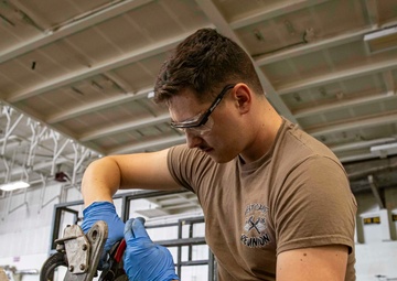 Abraham Lincoln conducts routine operations