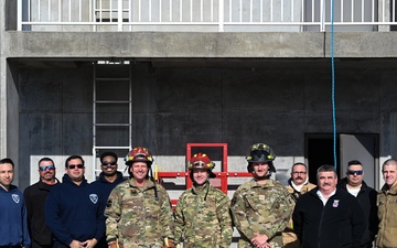 Visit with Airmen Fire
