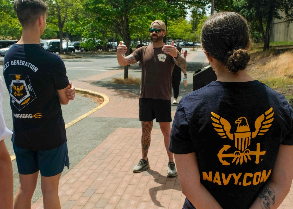 NTAG PNW Warrior Challenge Mentors Train Future Sailors