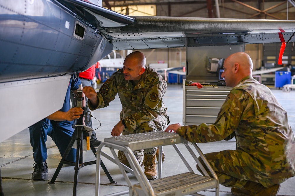 Visit with Airmen: T-6