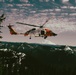 Coast Guard aircrew and Washington National Guard train for MEDEVAC missions on Mount St. Helens