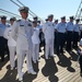 U.S. Coast Guard Cutter Eagle holds change of command ceremony