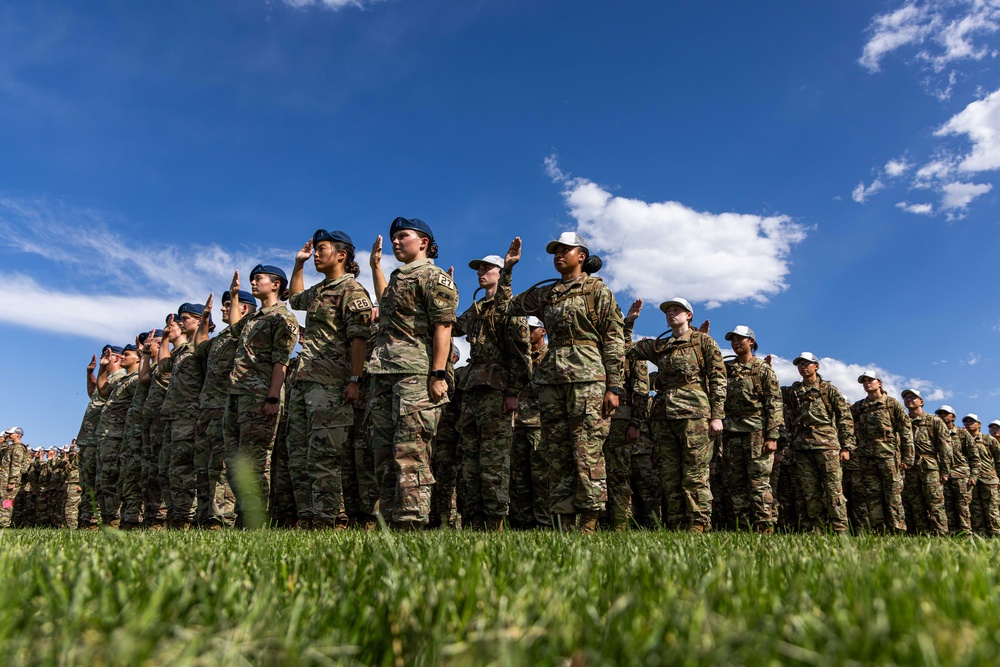 U.S. Air Force Academy Class of 2029 Swearing in Ceremony