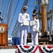 U.S. Coast Guard Cutter Eagle holds change of command ceremony