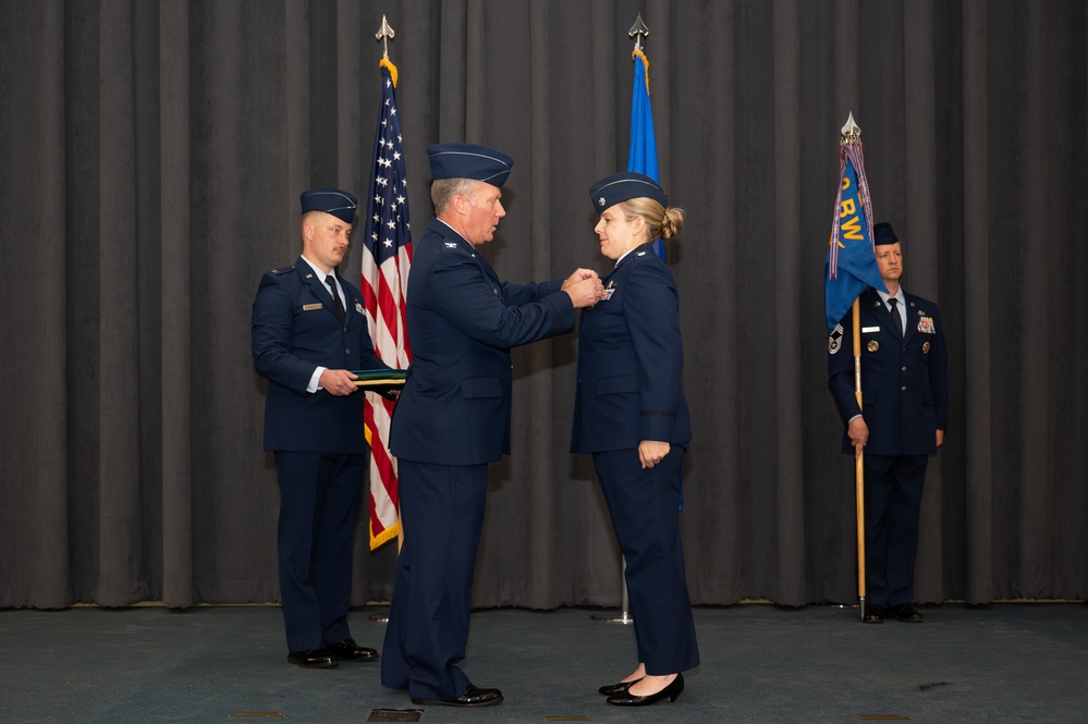 2nd Communications Squadron Change of Command Ceremony